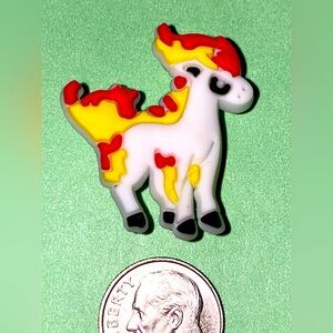 (10 for $15) Pokémon Pokemon Ponyta Crocs Shoe Charms